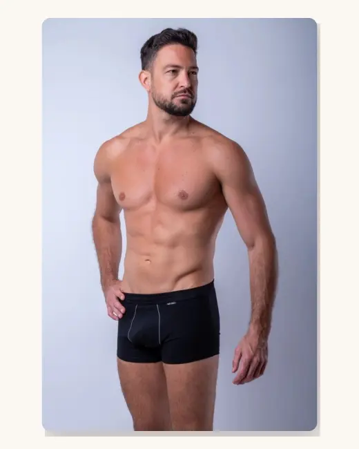 Férfi boxer – gumis – pamutból