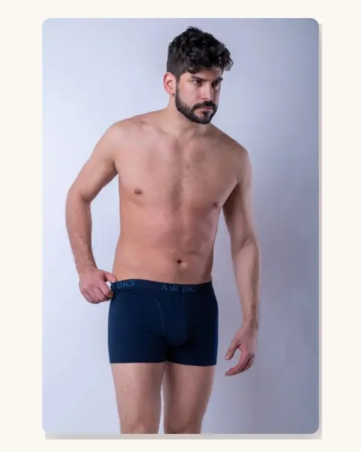 Férfi boxer rávarrt gumis classic fazon Férfi boxer rávarrt gumis classic fazon