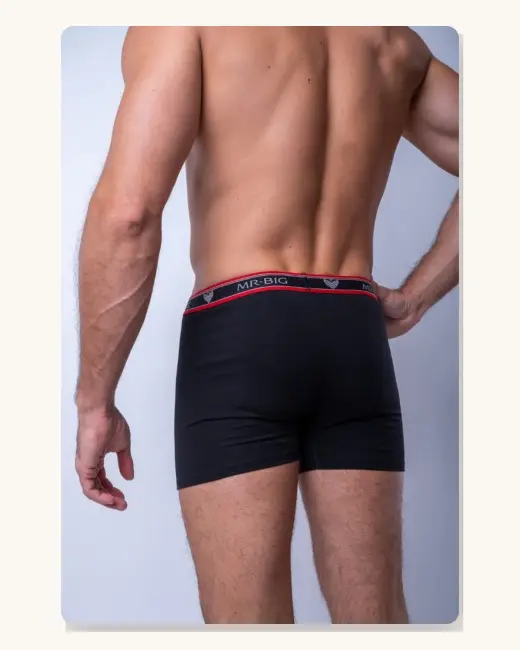 Férfi trend színes boxer pamutból