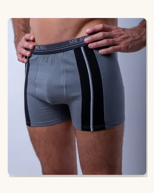 Férfi trend színes boxer pamutból