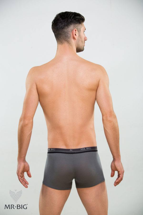 Férfi rövid szárú trend boxer modalból – 5. kép