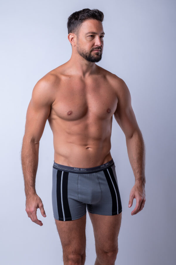 Férfi trend színes boxer pamutból – 10. kép