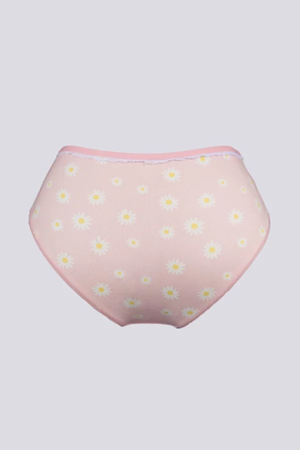 Női mintás slip bugyi pamutból – 3. kép