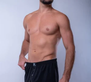 Bőszárú boxer alsónadrág férfiaknak - 4-7XL