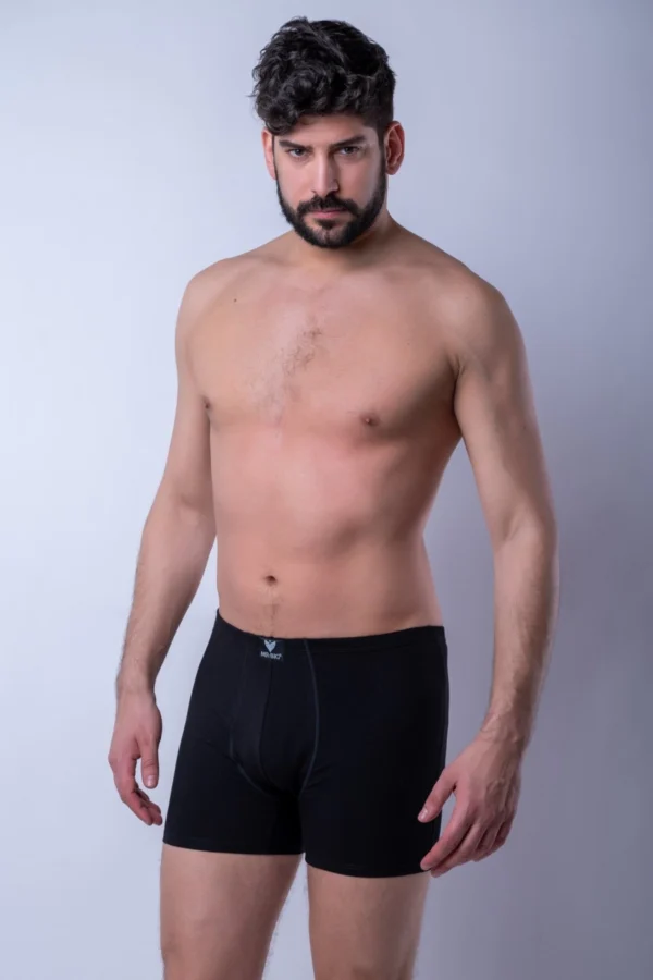 Férfi boxer – mandula szabású bevarrt gumis boxer – M-XXL – 9. kép