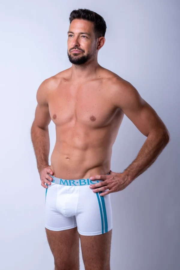 Férfi boxer sport – gumis – pamutból – 23. kép