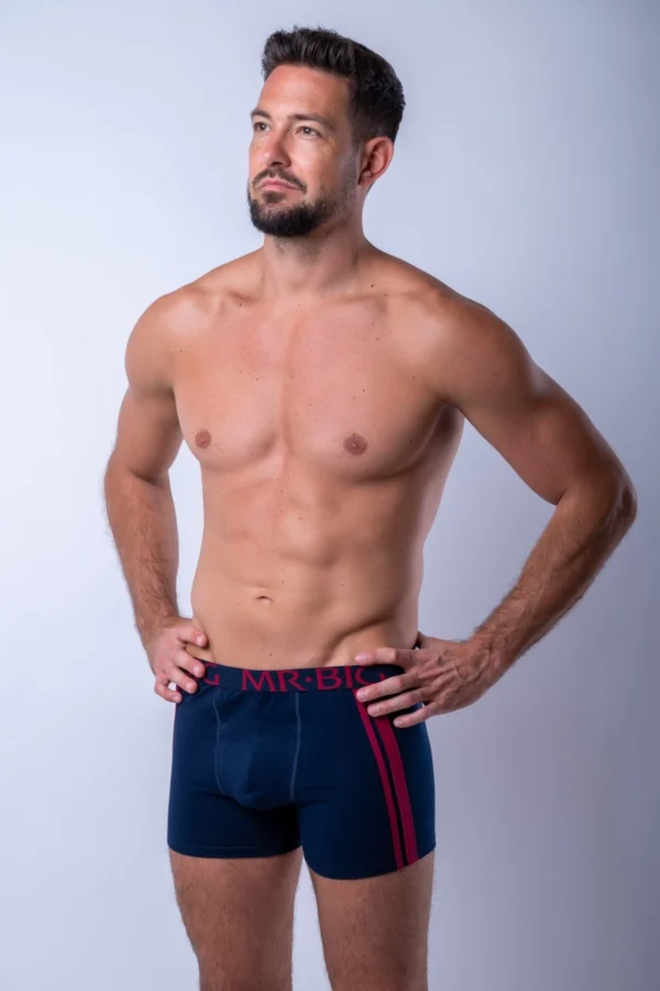 Férfi boxer sport – gumis – pamutból – 18. kép