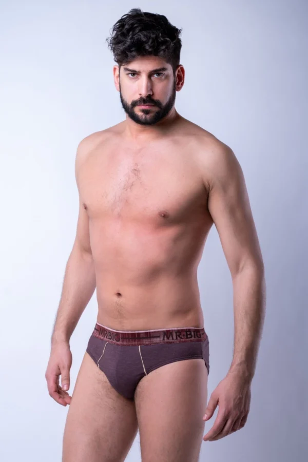 Férfi fecske – barna Férfi fecske alsónadrág – Jeans Trend – 8. kép