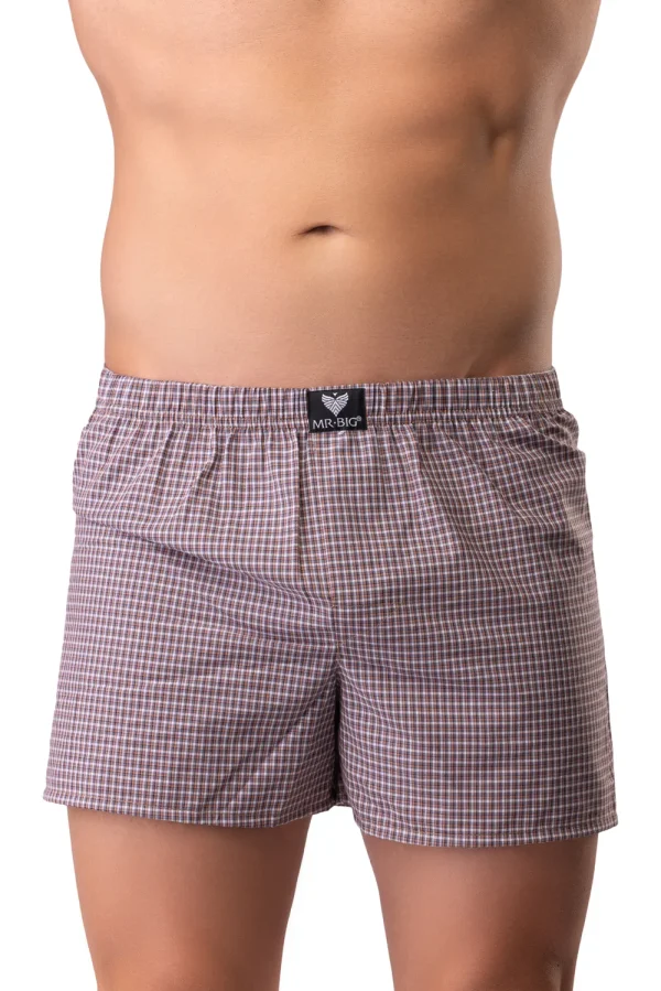Bőszárú férfi boxer – nagyméretű – 4-7XL