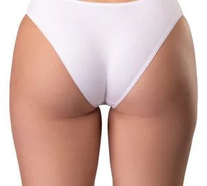 Női áttört mintás slip bugyi pamutból – másik nézet