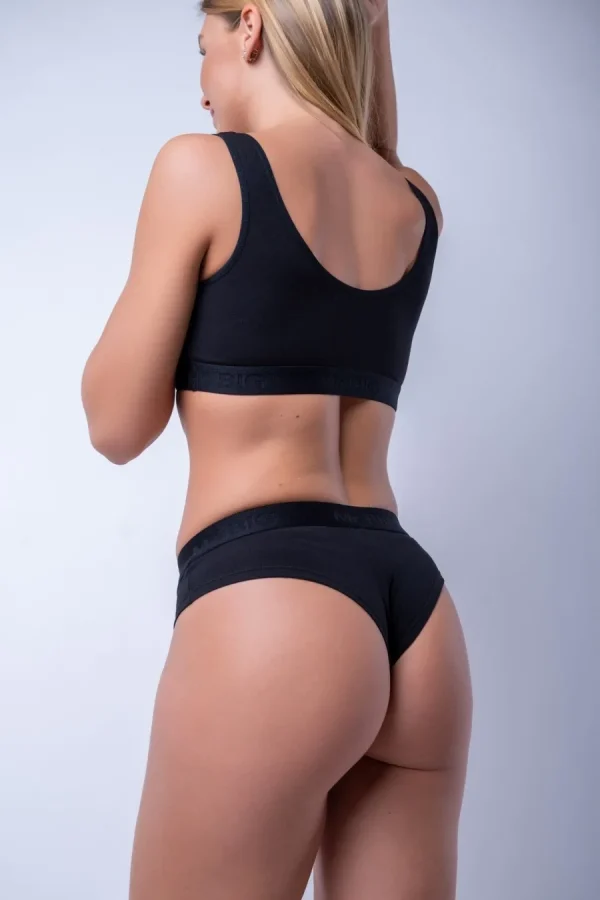 Sport melltartó pamutból, nagy méretben is (S–5XL) – 4. kép
