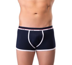 Férfi boxer pamutból – széles gumis – sötétkék Férfi boxer pamutból – széles gumis