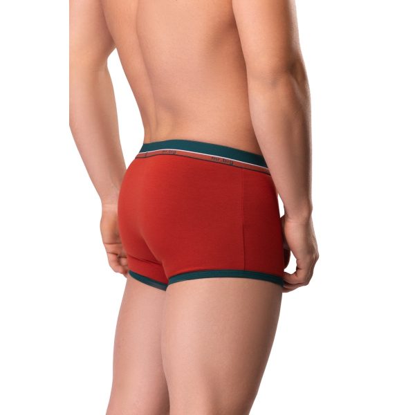 Férfi boxer pamutból – széles gumis – zöld Férfi boxer pamutból – széles gumis – 14. kép